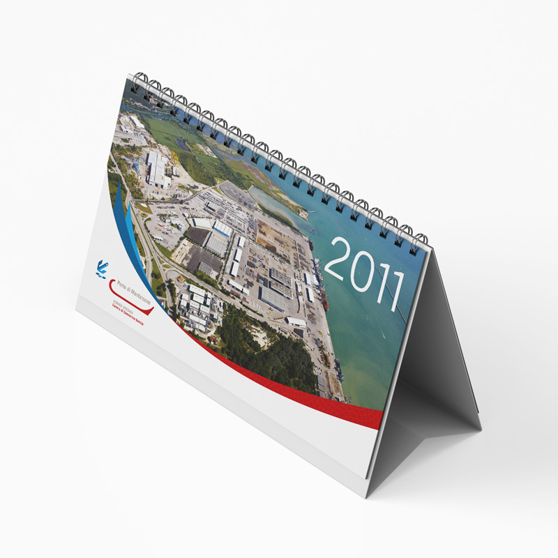 Calendario da tavolo personalizzato - Porto di Monfalcone