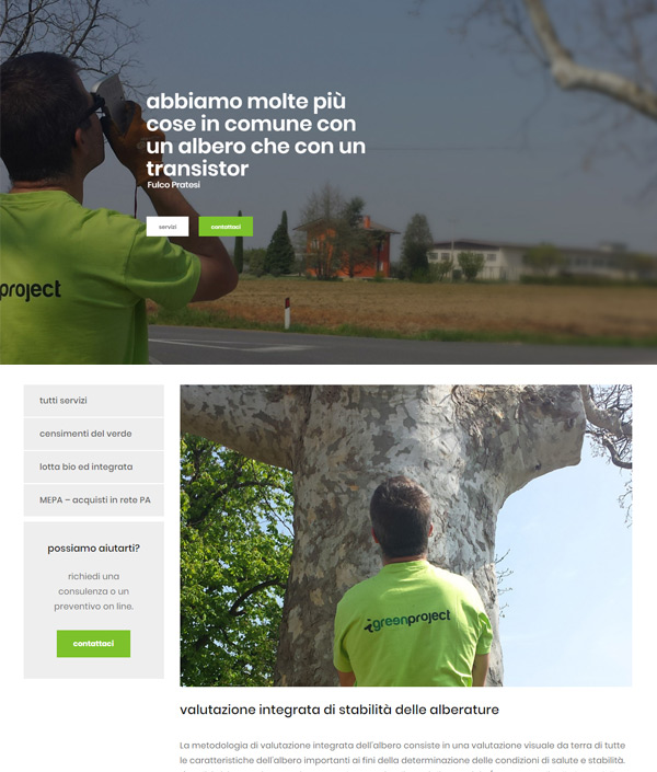 Sito web iGreeenProject