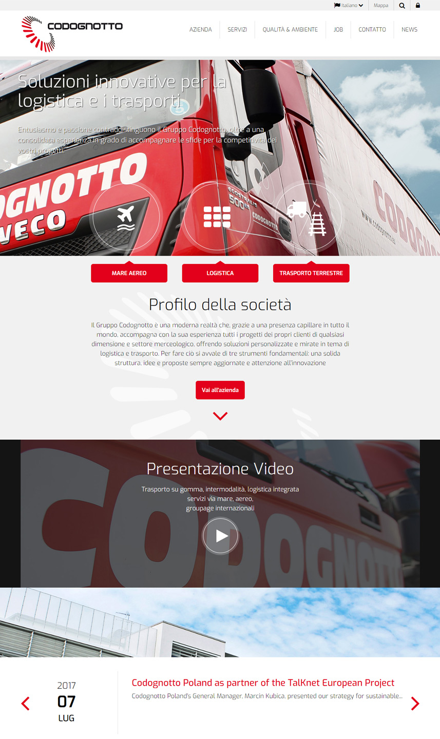 Sito web Codognotto