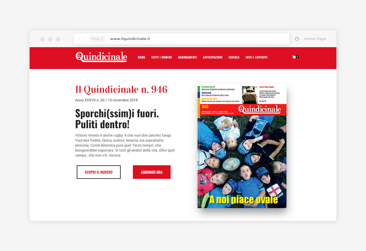 Homepage Il Quindicnale