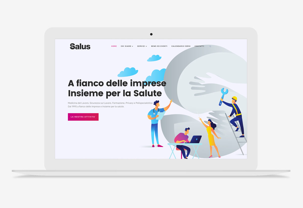 Sito internet Salus FVG